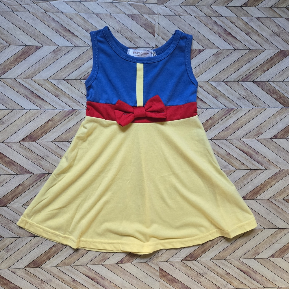 Snow White Inspired Princess Dress Birthday Halloween Costume Baby Girl 18-24M